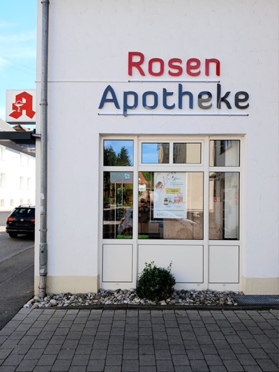 Fassade Rosen Apotheke Leutkirch